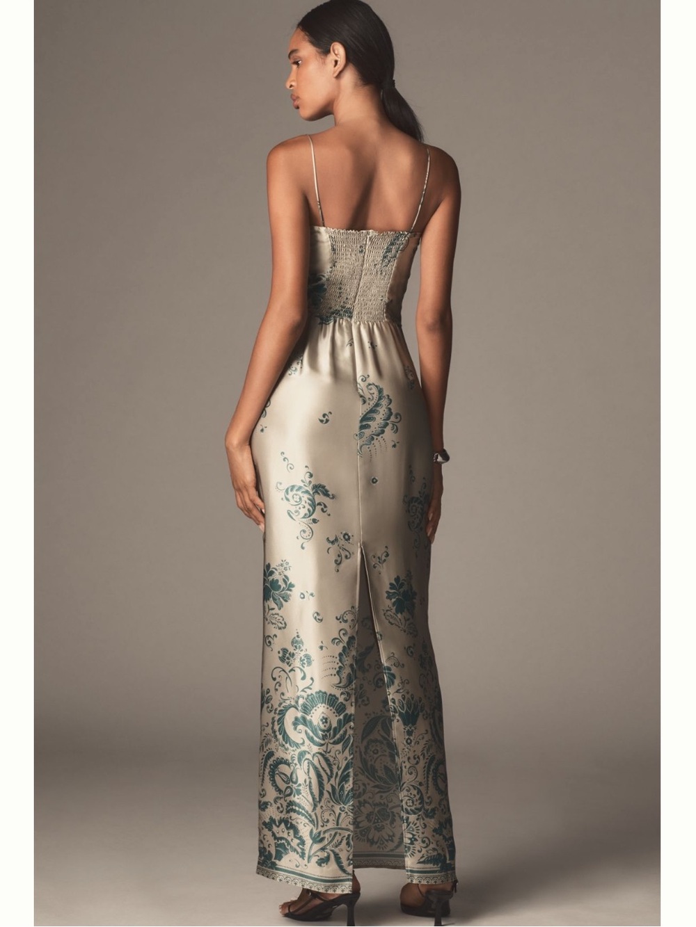 Reformation Frankie Silk Maxi Dress - Picture 3 of 4
